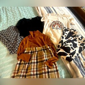 Girls Boutique Outfits, size 8